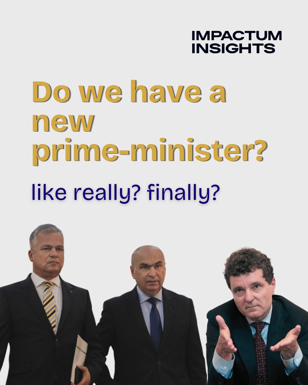 Do we have a new prime-minister? Like really? Finally?